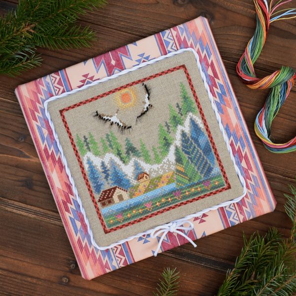 Between Land and Sky by Tela Artis 2026 Cross-stitch embroidery kit
