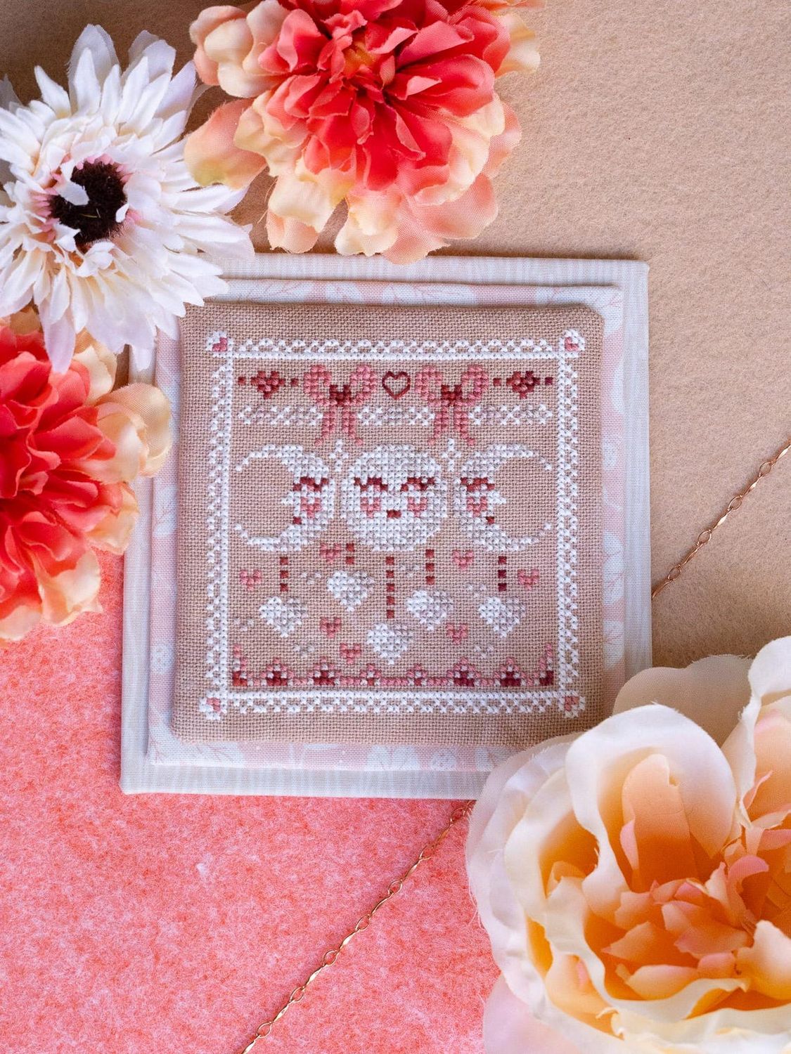 Adoration by Sprouting Lupine 2026 Printed counted cross-stitch pattern