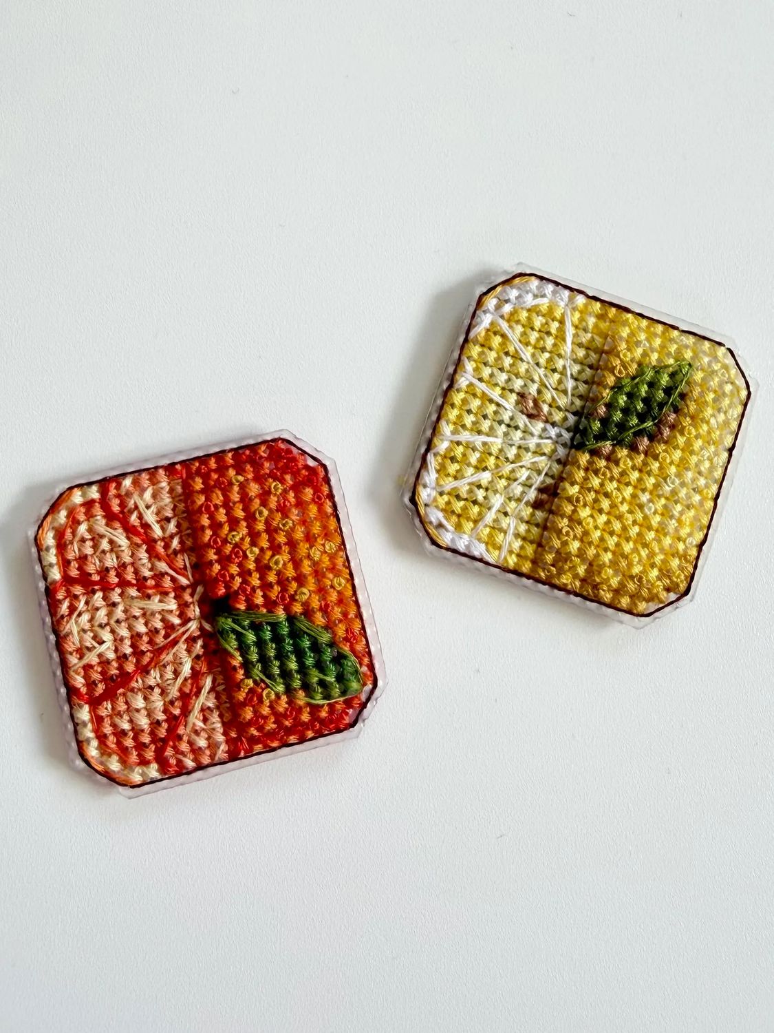 Orange &amp; Lemon by World of Cross Stitch (Mir Vyshivki) Counted cross-stitch kit
