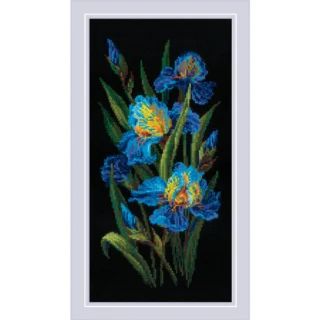 Beautiful Irises by Riolis 2025 Counted cross-stitch kit