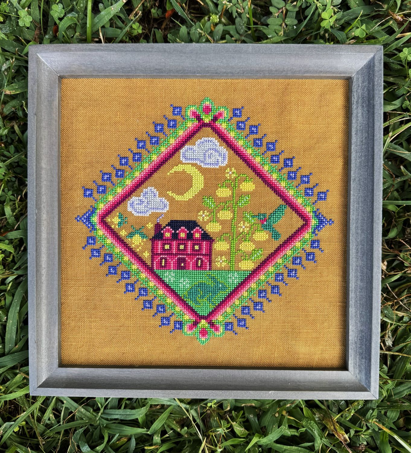 August Twilight by The Marigold Needle 2025 Counted cross-stitch pattern