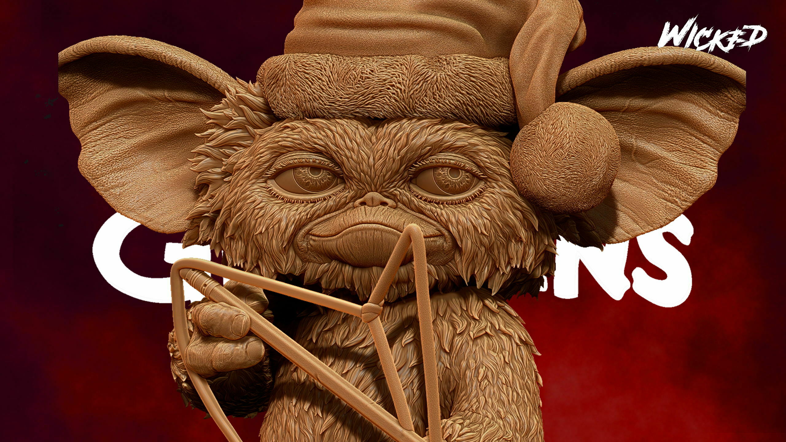 Gizmo Gremlin Figure / Statue various sizes