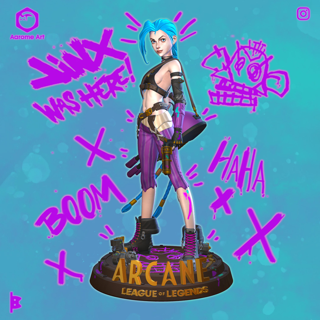 Jinx Figure / Statue various sizes