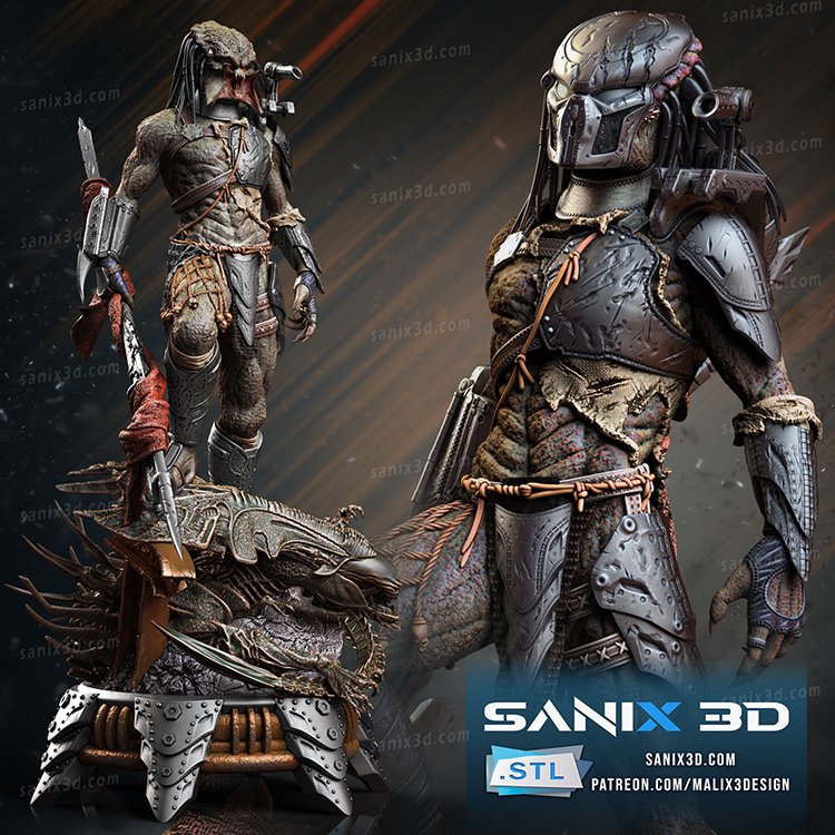 Predator Figure / Statue various sizes