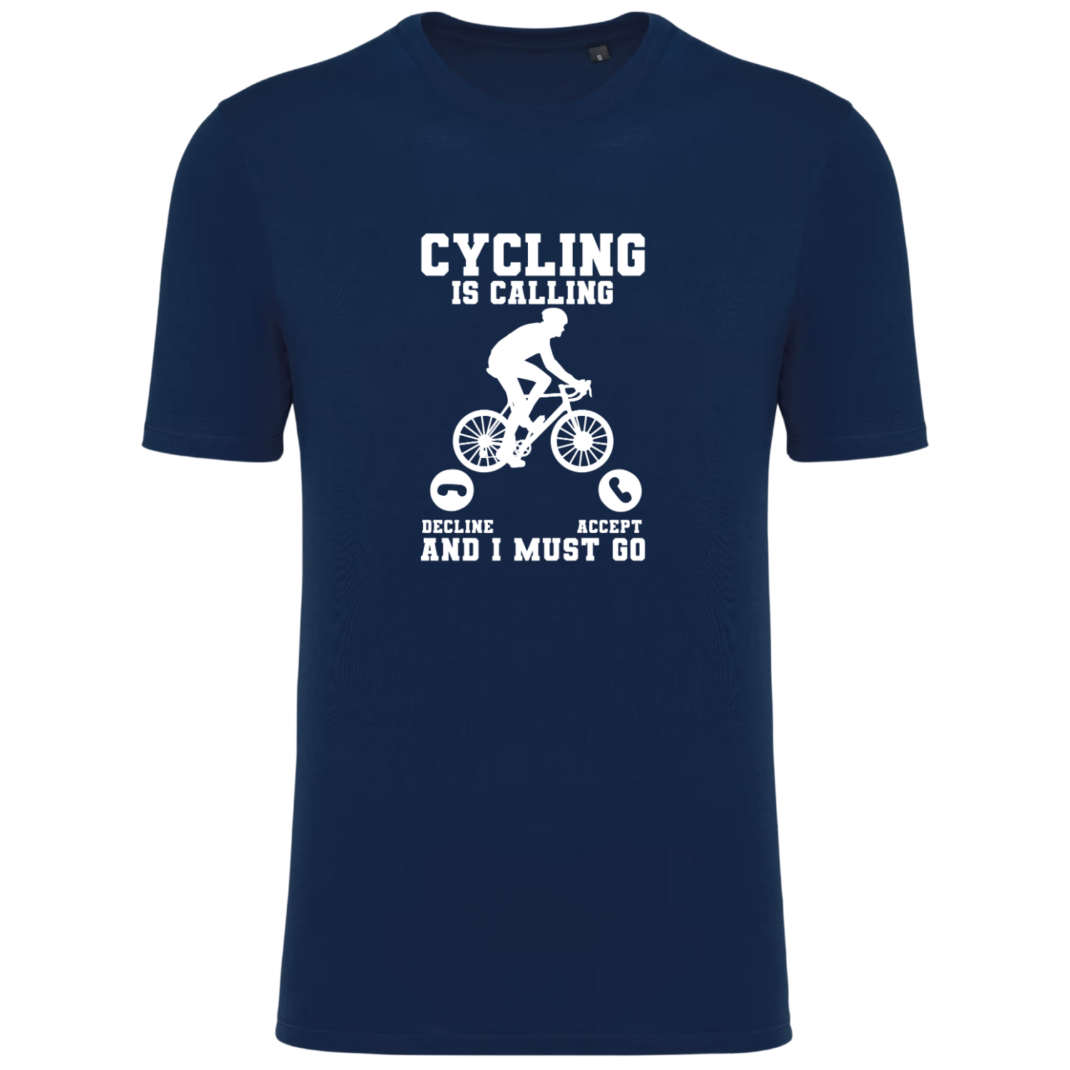 CYCLING IS CALLING AND I MUST GO (verschillende kleuren)