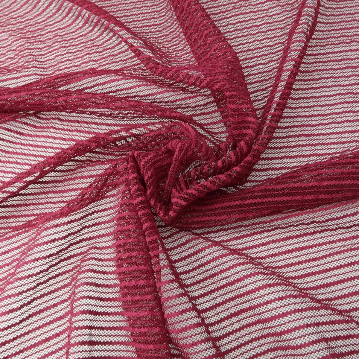 Striped Stretch Mesh 145 cm (57 in)