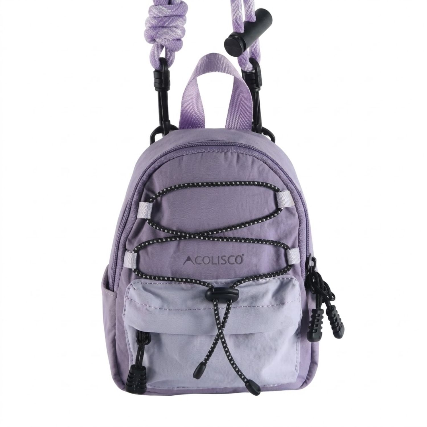 Colisco Purple Mini Backpack Lightweight Casual Travel Daypack