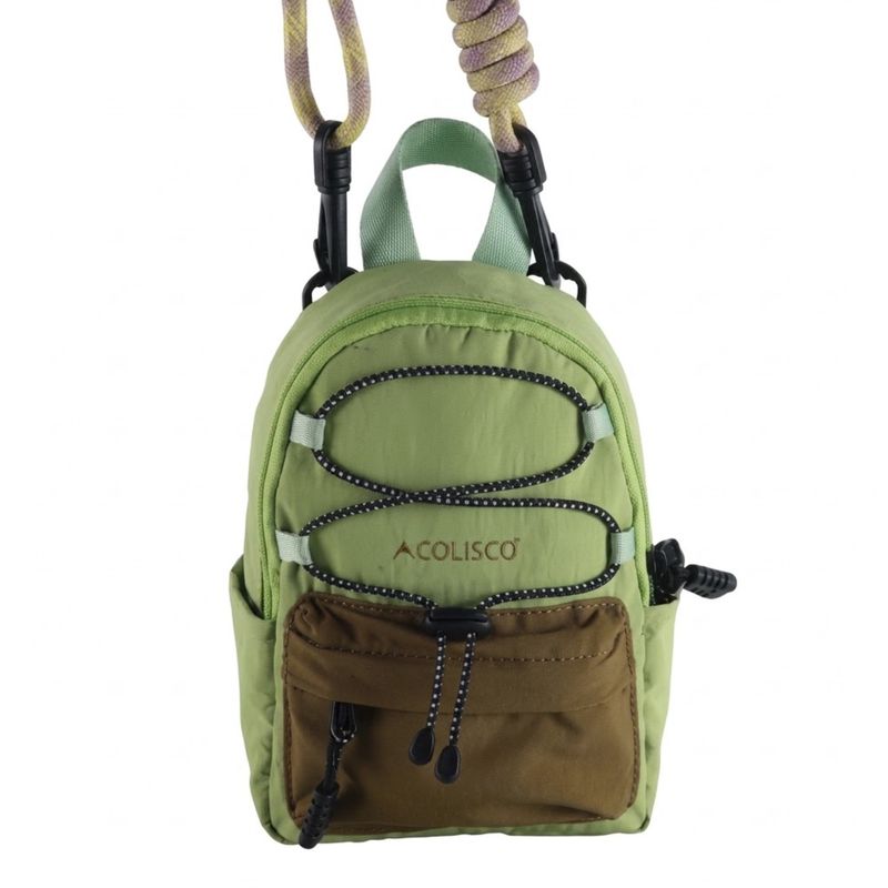 Colisco Green Mini Backpack Lightweight Casual Travel Daypack