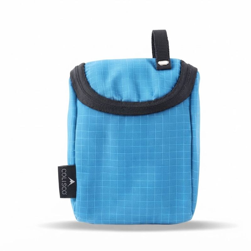 Colisco Blue Pocket Bag Lightweight Compact Outdoor Travel Pouch
