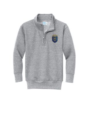 1/4 Zip Fleece - MOSS