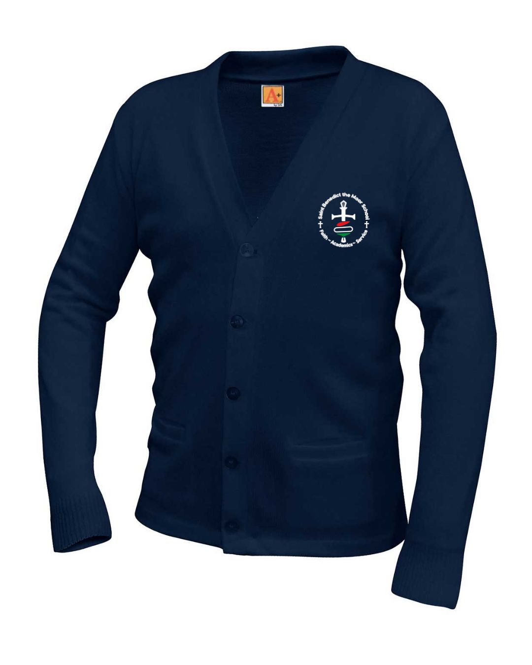 V-Neck Cardigan Sweater - SBTM