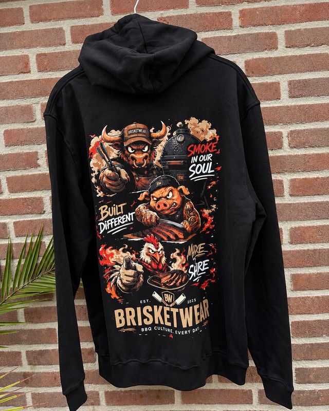 BBQ Zip Hoodie Smoke in our Soul