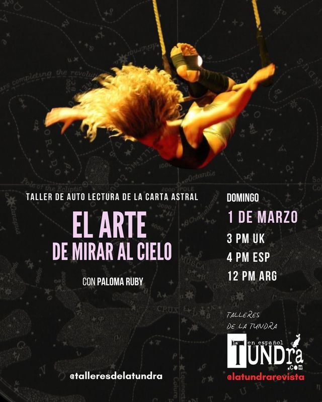Taller de Auto Lectura de la carta astral: El arte de mirar al cielo