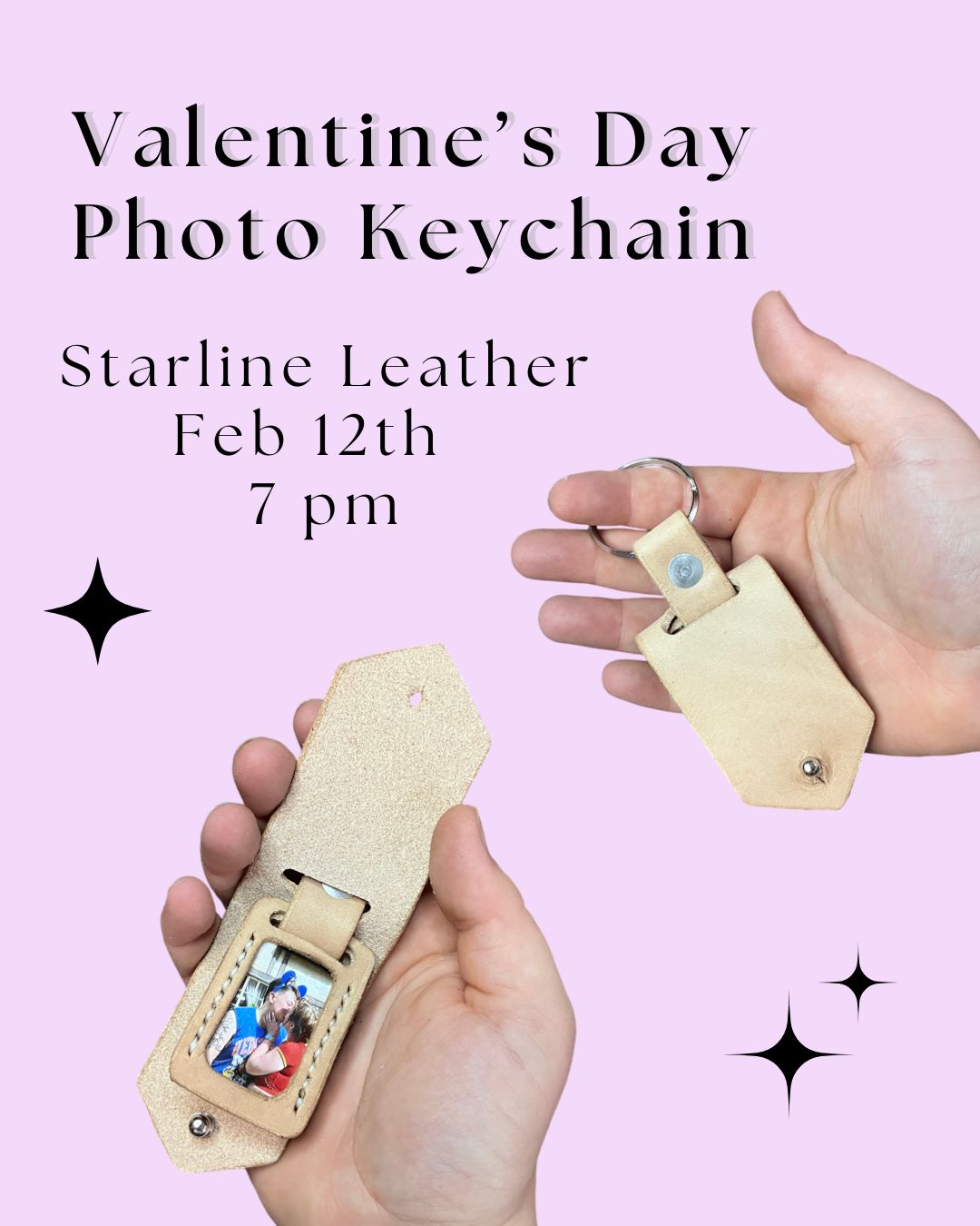 Valentine's Day Photo Keychain Workshop