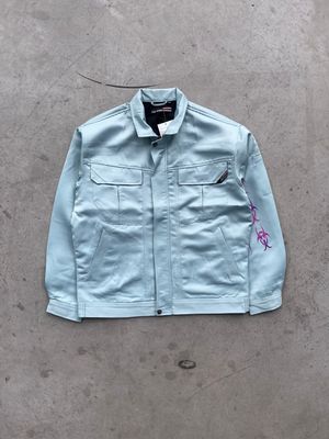 Blue Jacket Alternative Fashion Serigraphy