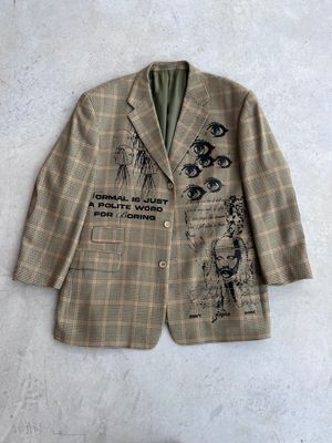 Blazer Alternative Fashion Serigraphy