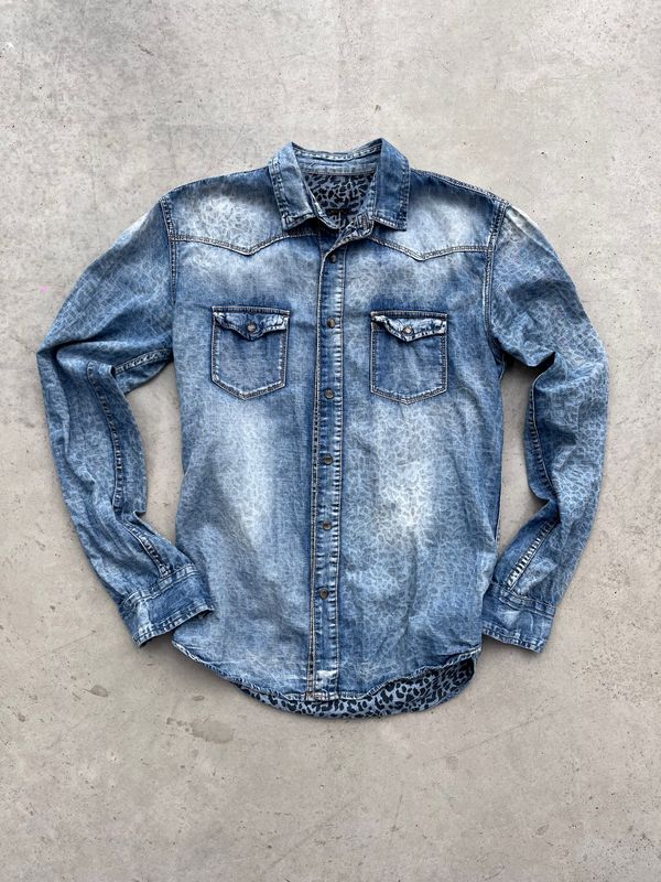 Denim Jacket Alternative Fashion Serigraphy