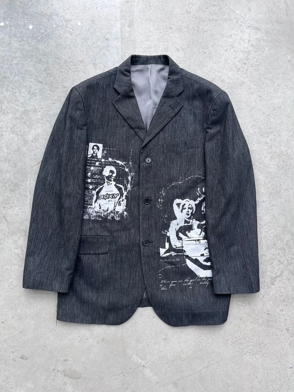 Blazer Alternative Fashion Serigraphy