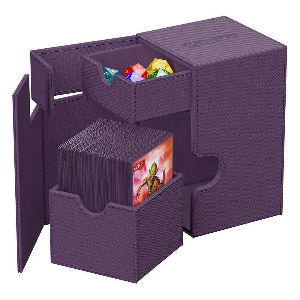 Ultimate Guard Flip'n'Tray 100+ Xenoskin - Purple Ultimate Guard Flip'n'Tray 100+ Xenoskin - Purple