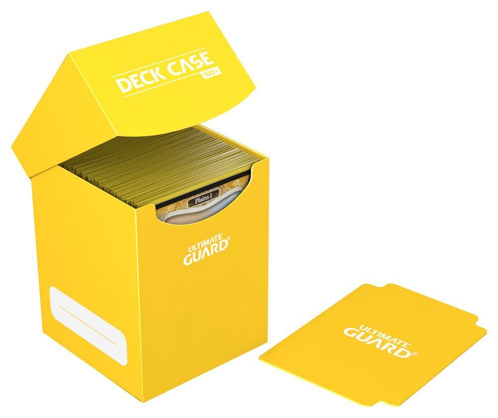 Ultimate Guard Deck Case 100+ - Yellow Ultimate Guard Deck Case 100+ - Yellow