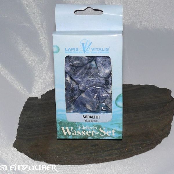 Original Sodalite water stones from Lapis Vitalis®