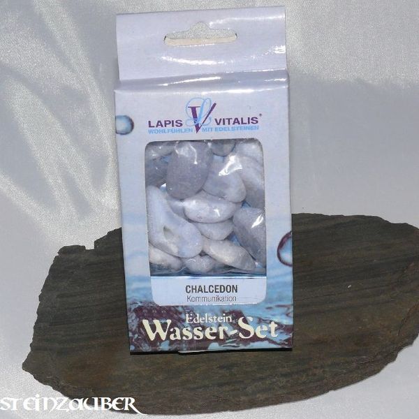 Original Chalcedony water stones from Lapis Vitalis®