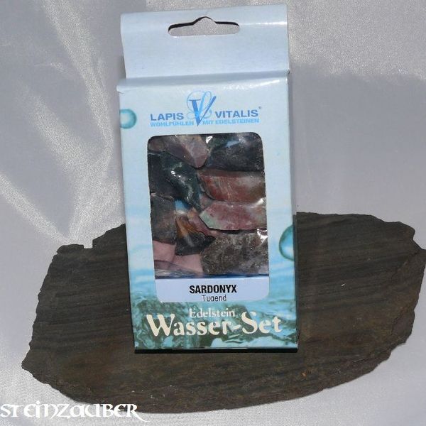 Original Sardonyx water stones from Lapis Vitalis®