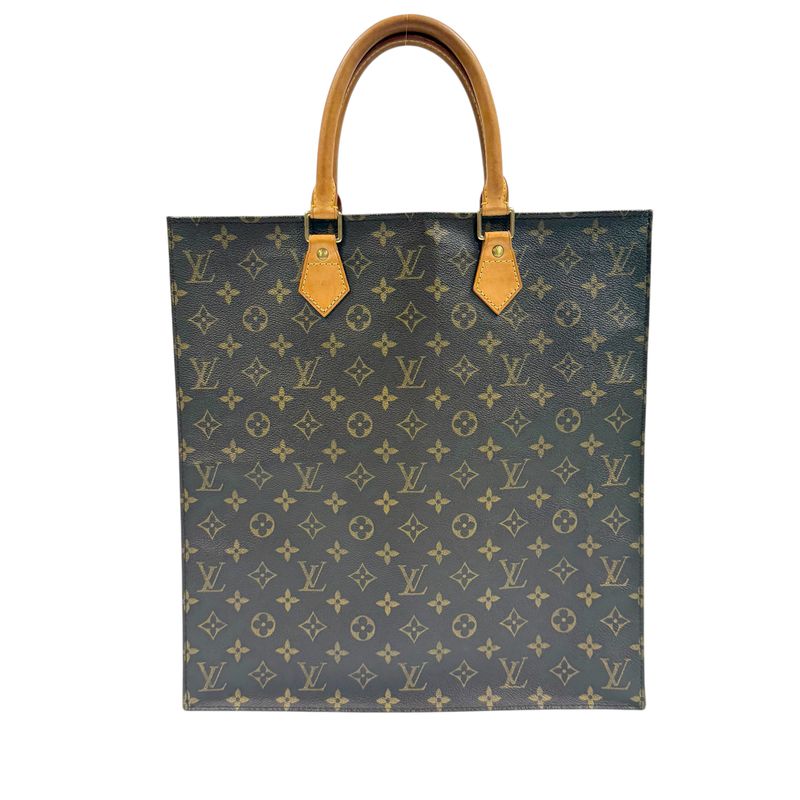 SAC TOTE LOUIS VUITTON MONOGRAM SAC PLAT EN MARRON PAR MARC JACOBS ÉPOQUE 2010