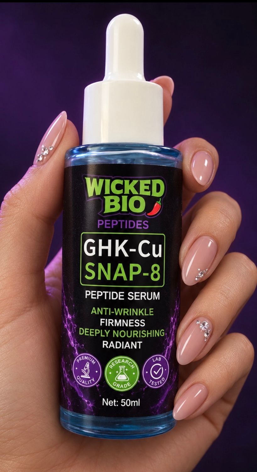 FACE SERUM: GHK-Cu & SNAP -8 / 50ML FACE SERUM: GHK-Cu & SNAP -8 / 50ML