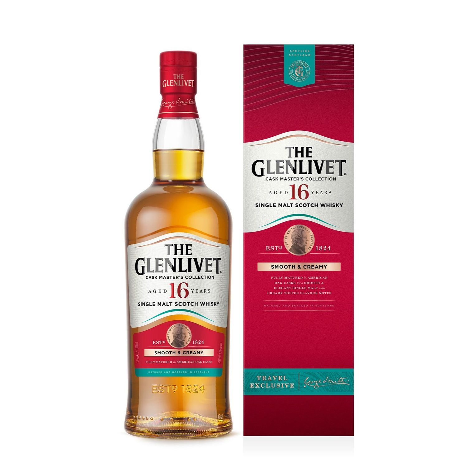 The Glenlivet - 16 Years - Travel Retail Exclusive - 43% The Glenlivet - 16 Years - Travel Retail Exclusive - 43%