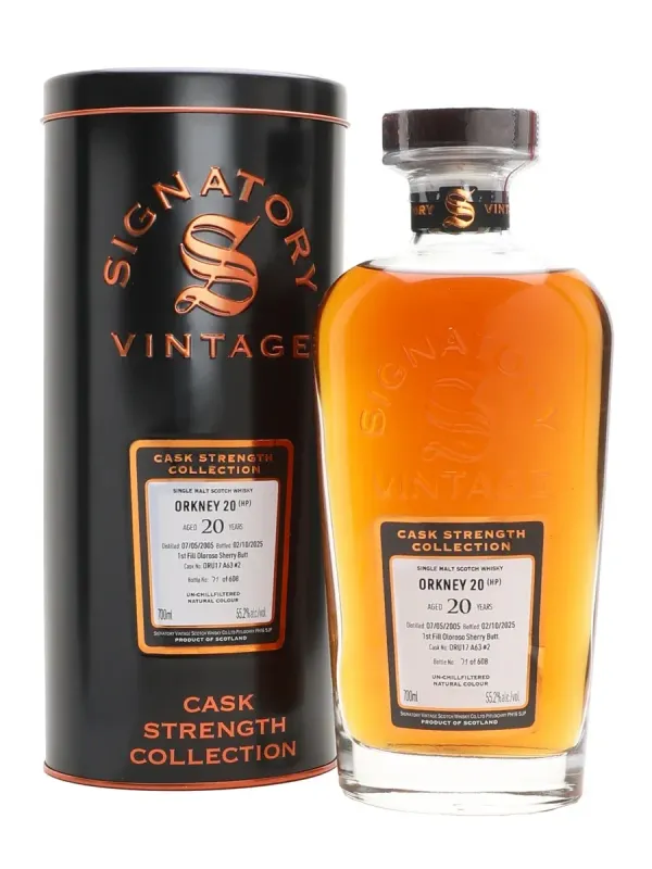 Signatory Vintage - Orkney 20 Years ( HP ) - 55,2% Signatory Vintage - Orkney 20 Years ( HP ) - 55,2%