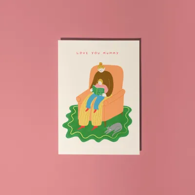 I Love You Mummy Card