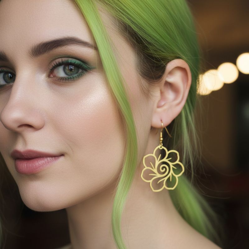 Orecchini "Spirale Aurea"