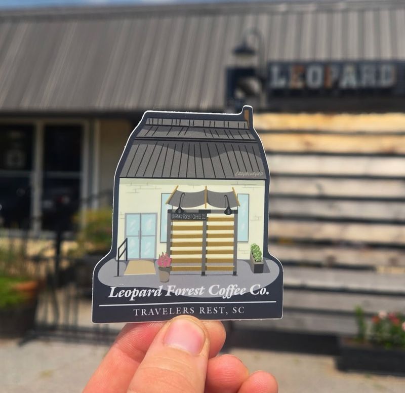 LFC Coffee Shop Sticker