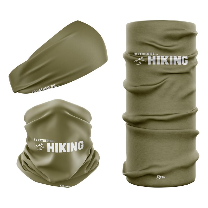 I'd Rather be hiking snood headwear I'd Rather be hiking snood headwear