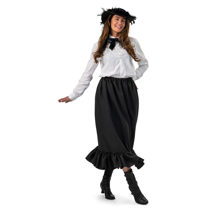 Rock Nadelstreifen Bauernhochzeit Frauen