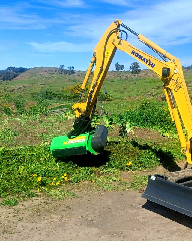 OMEF HFPTE1.1-60K/M Hydraulic Flail Mulcher | 600mm | 1–3 Tonne Excavators From $7,590 inc GST OMEF HFPTE1.1-60K/M Hydraulic Flail Mulcher | 600mm | 1–3 Tonne Excavators From $7,590 inc GST