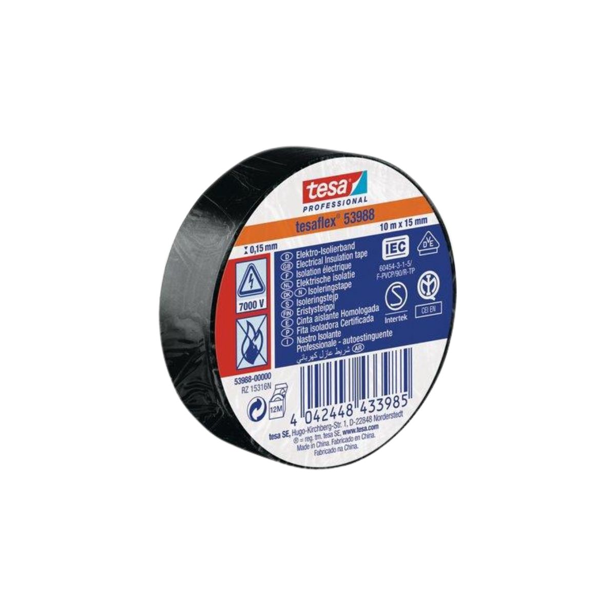 NASTRO PVC ISOLANTE IMQ TESA