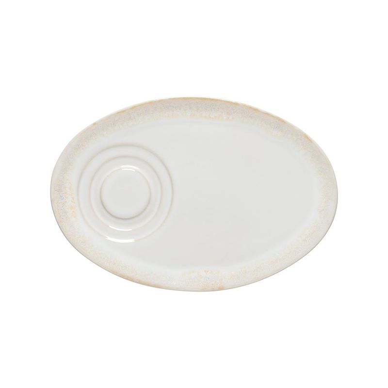 Grespresso Ovale Schotel 19,7×13,5 cm. White 100.1344.3