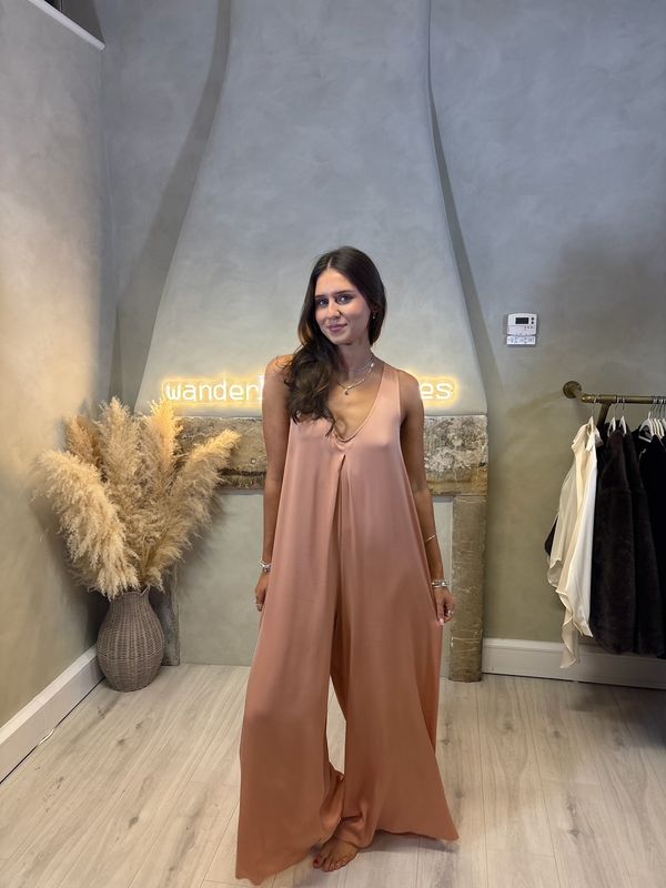 Nouvelle SILK95FIVE Joburg Jumpsuit Sand