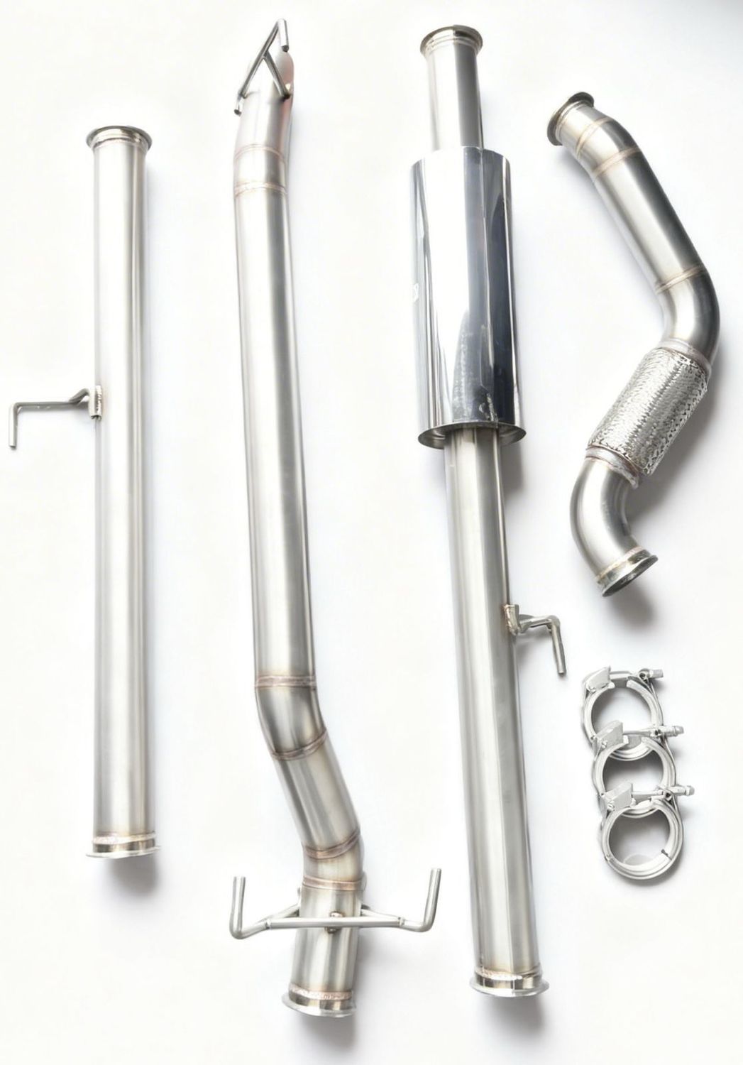 Toyota Hilux 2.8 GD6 REVO 2016+ TTE 76mm Stainless Steel Performance Exhaust