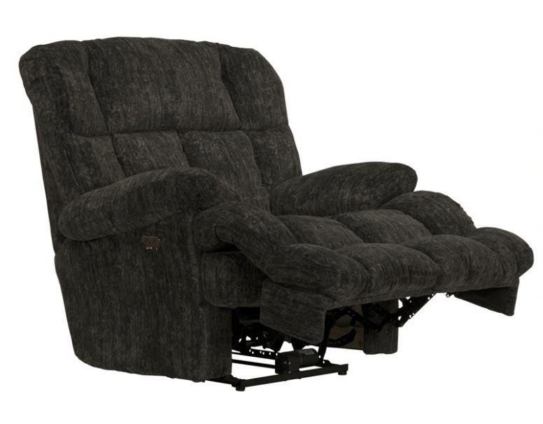 Cirrus Charcoal Rocker Recliner