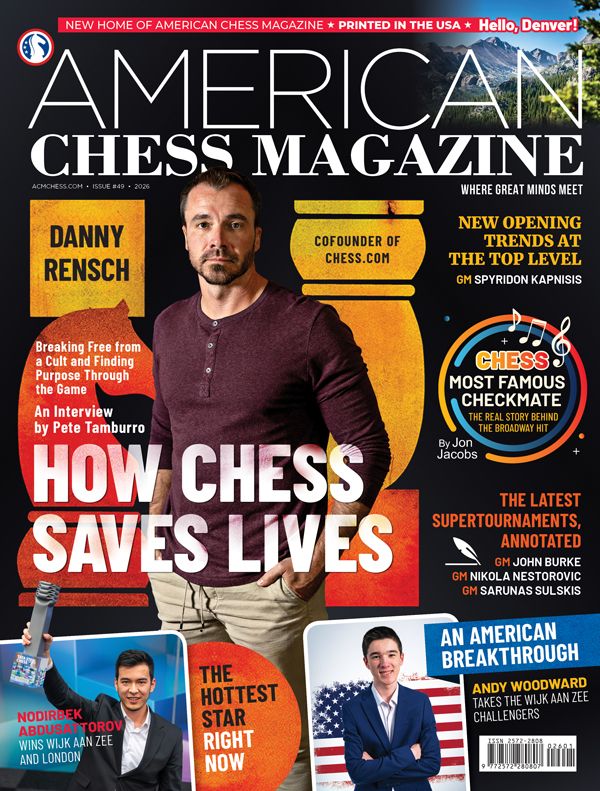 AMERICAN CHESS MAGAZINE #49 – How Chess Saves Lives