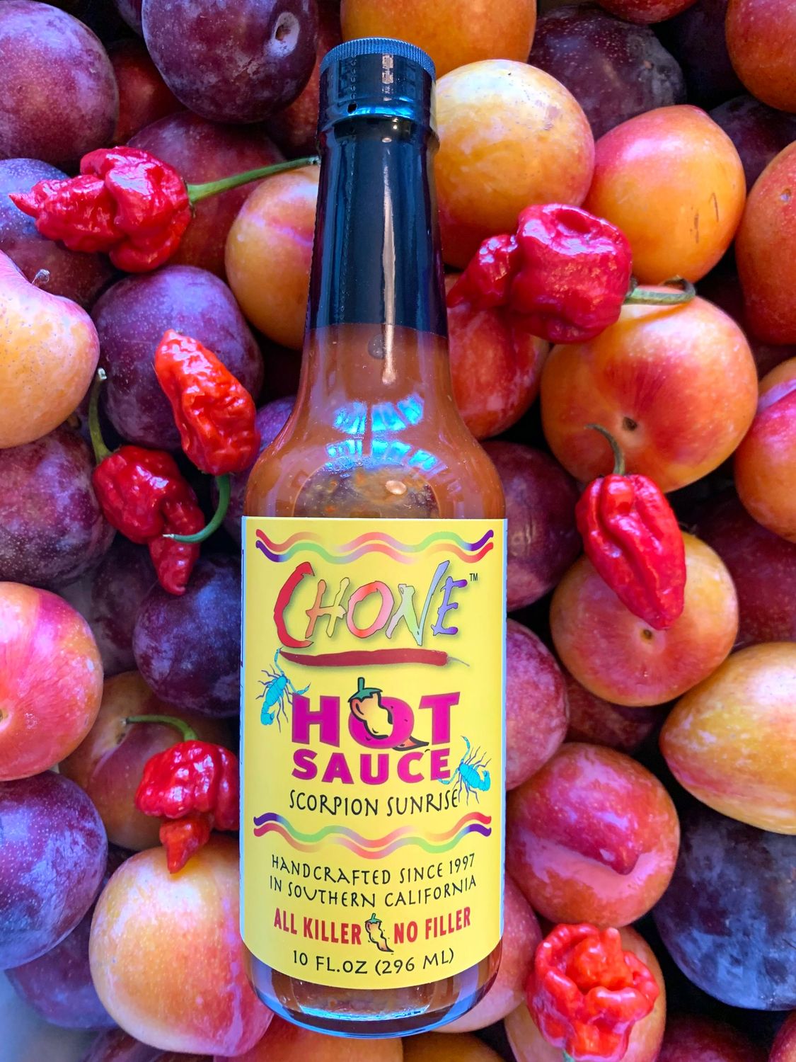 Chone Scorpion Sunrise Seasonal Hot Sauce - 2026, 10 oz