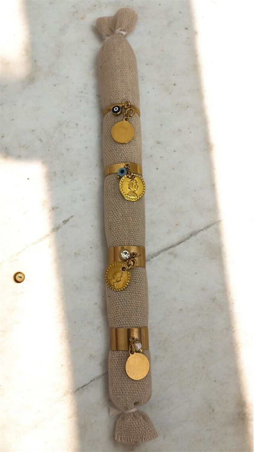 Bagues porte pièce d’or