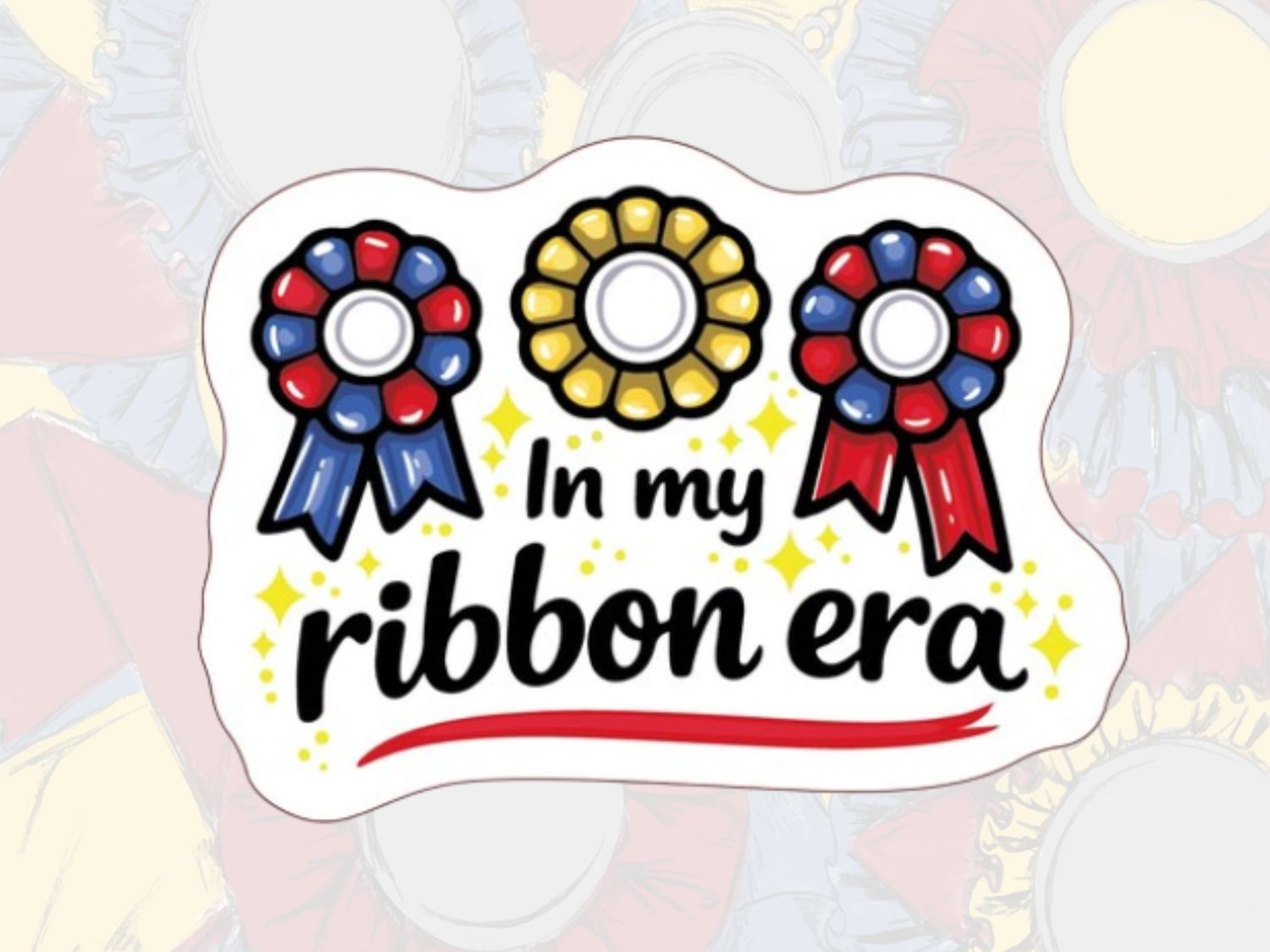 Ribbon Era Sticker