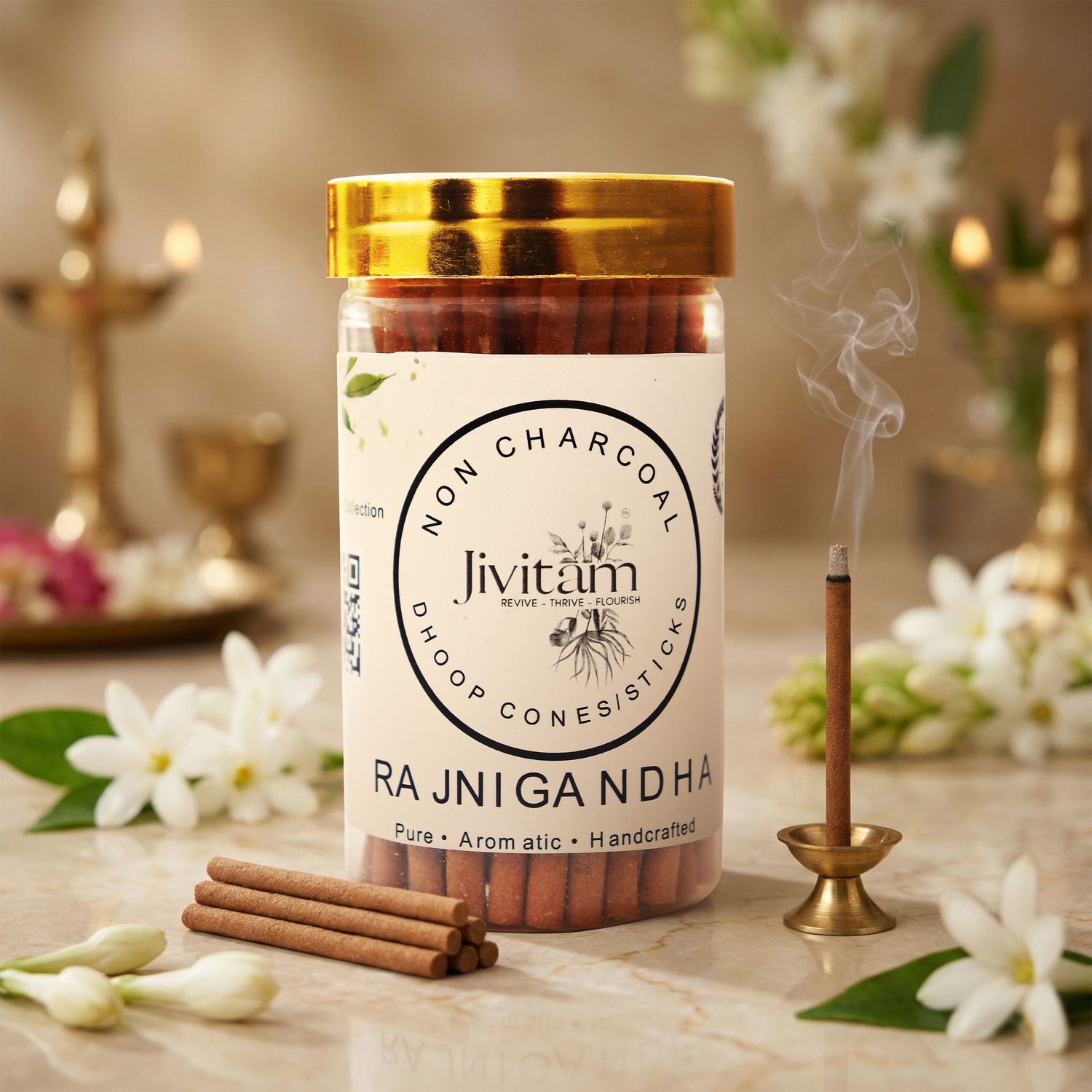 Jivitam Rajnigandha Dhoop Sticks