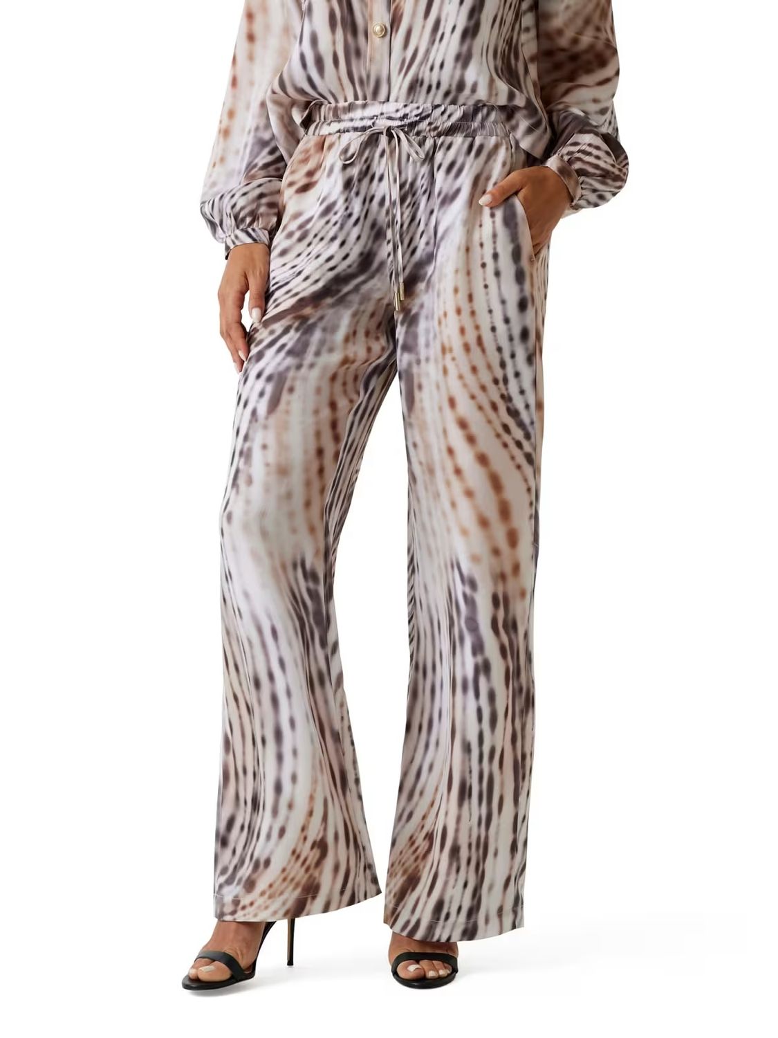 ​Regular-fit twill joggers