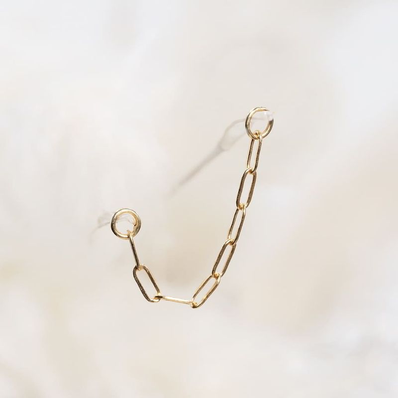 Seven Five Zero 18K Solid Yellow Gold Chain - The Badger