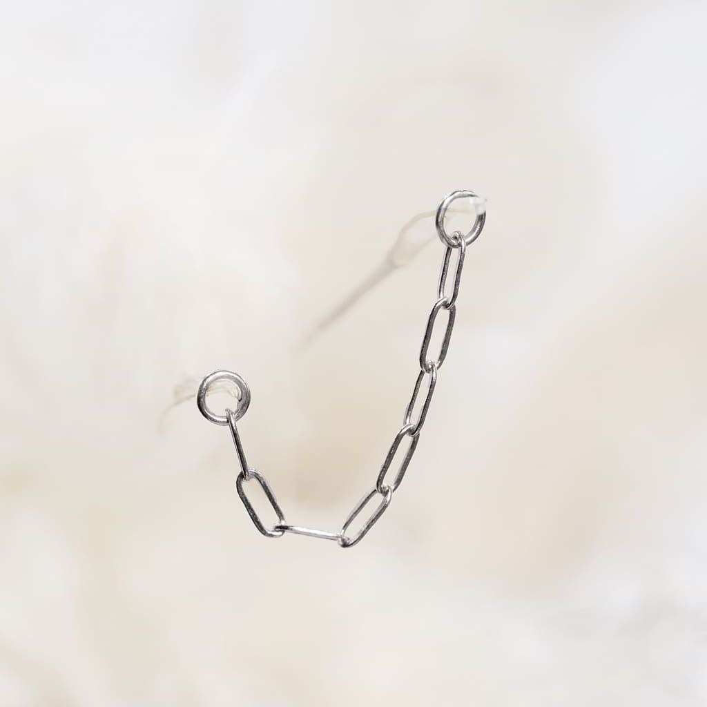 Seven Five Zero 18K Solid White Gold Chain - The Badger Seven Five Zero 18K Solid White Gold Chain - The Badger